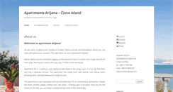 Desktop Screenshot of apartments-arijana.com